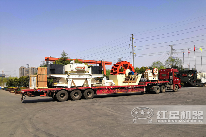 紅星機(jī)器成套破碎設(shè)備發(fā)貨 紅星機(jī)器成套破碎設(shè)備發(fā)貨